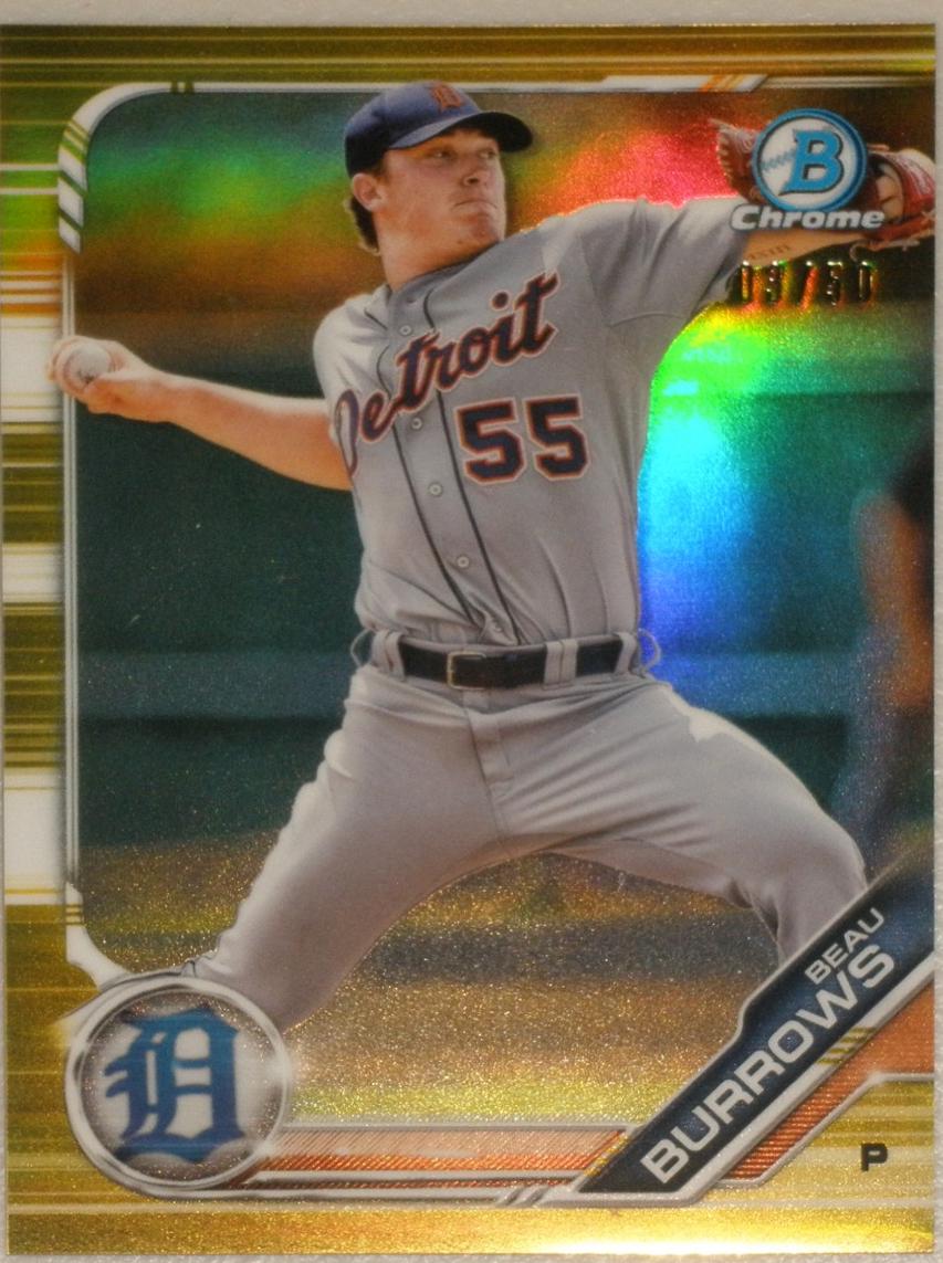 Beau Burrows [Gold Refractor] #BCP-26