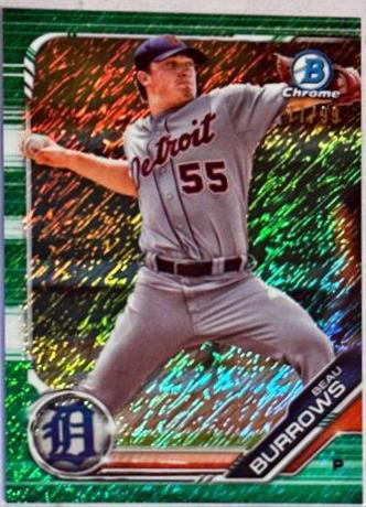 Beau Burrows [Green Shimmer Refractor] #BCP-26