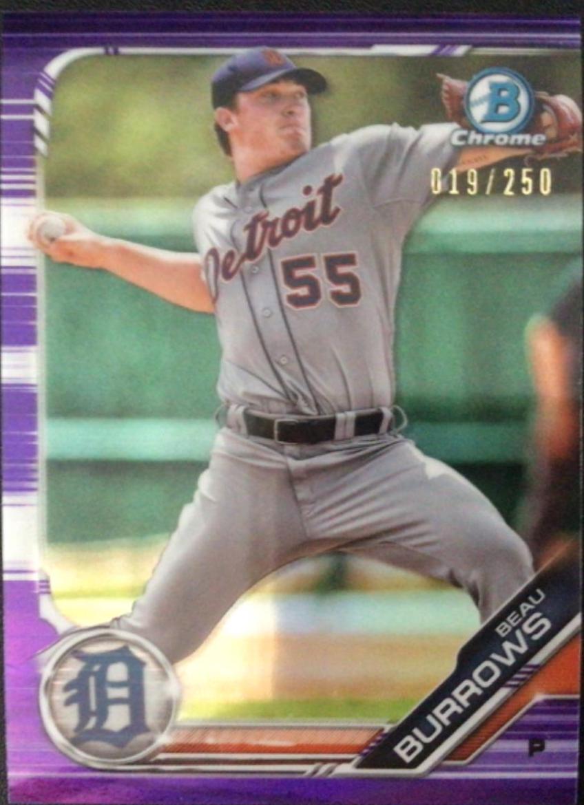 Beau Burrows [Purple Refractor] #BCP-26