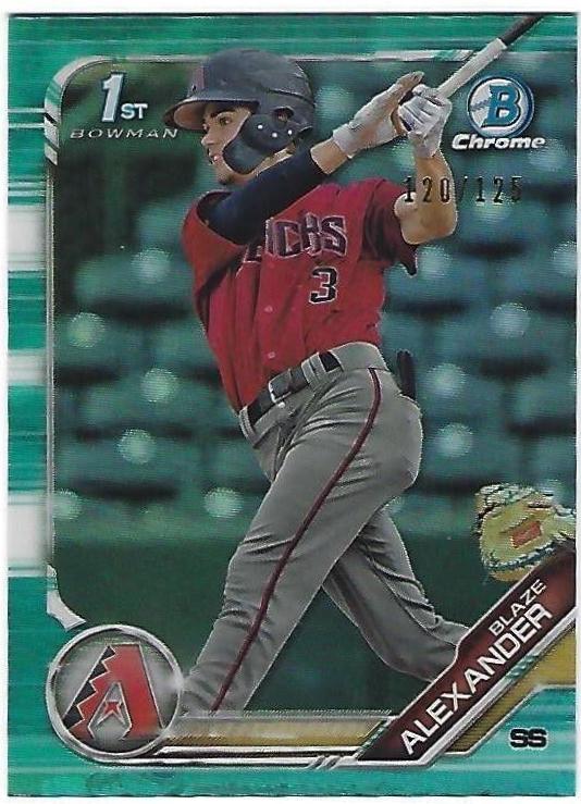 Blaze Alexander [Aqua Shimmer Refractor] #BCP-53