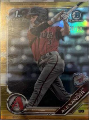 Blaze Alexander [Gold Refractor] #BCP-53