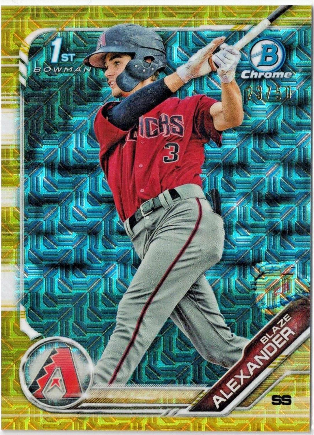 Blaze Alexander [Gold Shimmer Refractor] #BCP-53