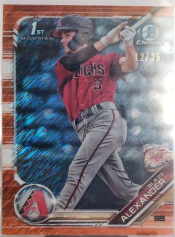 Blaze Alexander [Orange Refractor] #BCP-53