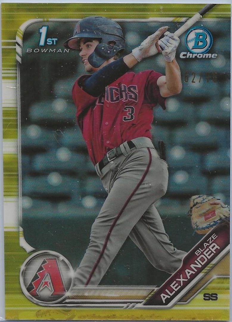 Blaze Alexander [Yellow Refractor] #BCP-53