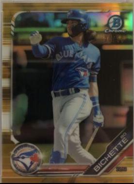 Bo Bichette [Gold Shimmer Refractor] #BCP-234