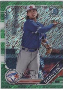 Bo Bichette [Green Shimmer Refractor] #BCP-234