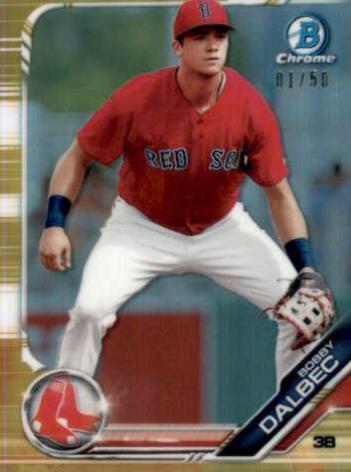 Bobby Dalbec [Gold Refractor] #BCP-154