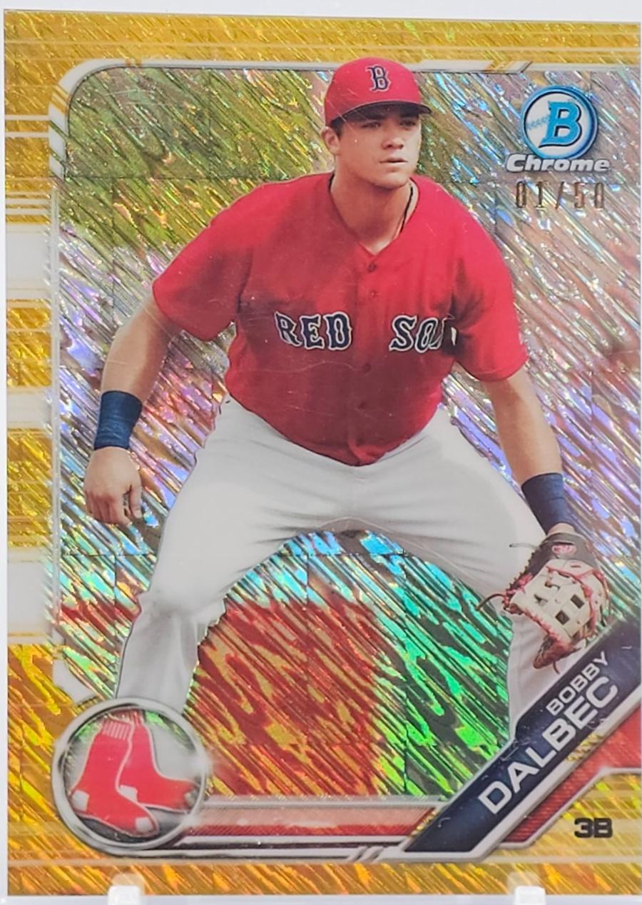 Bobby Dalbec [Gold Shimmer Refractor] #BCP-154