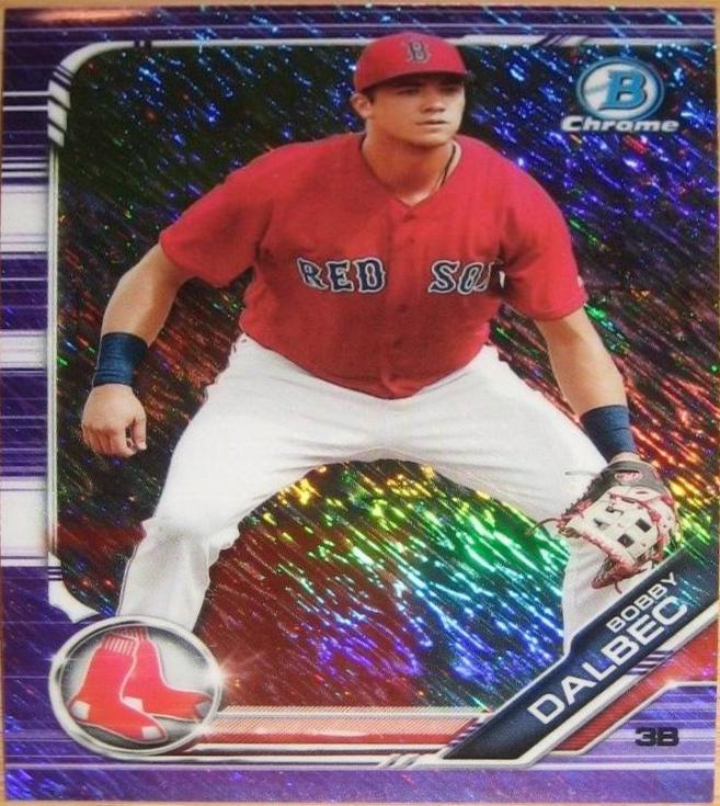 Bobby Dalbec [Purple Shimmer] #BCP-154