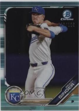 Brady Singer [Aqua Refractor] #BCP-110