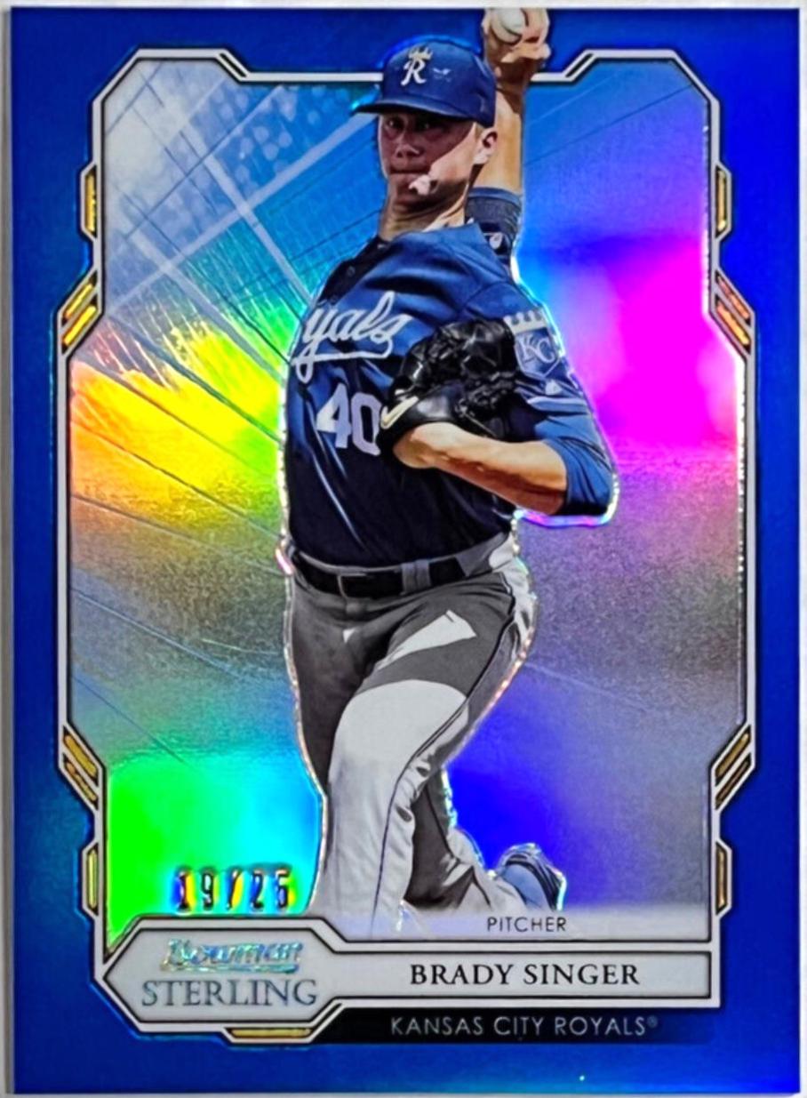 Brady Singer [Blue Refractor] #BCP-110
