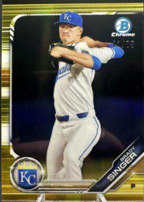 Brady Singer [Gold Refractor] #BCP-110