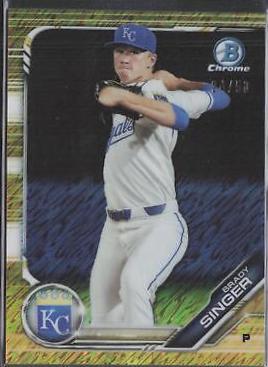 Brady Singer [Gold Shimmer Refractor] #BCP-110