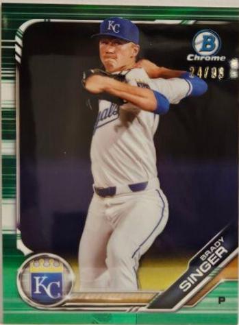 Brady Singer [Green Refractor] #BCP-110
