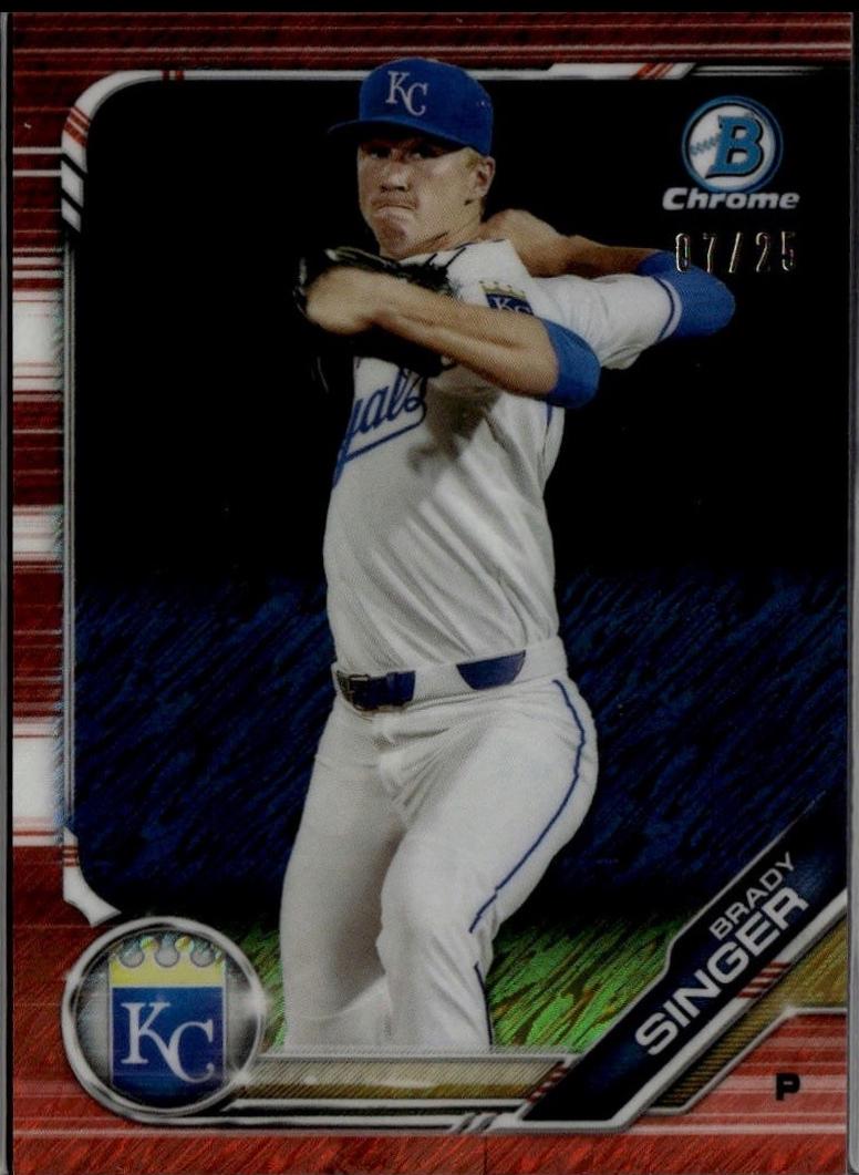 Brady Singer [Orange Refractor] #BCP-110