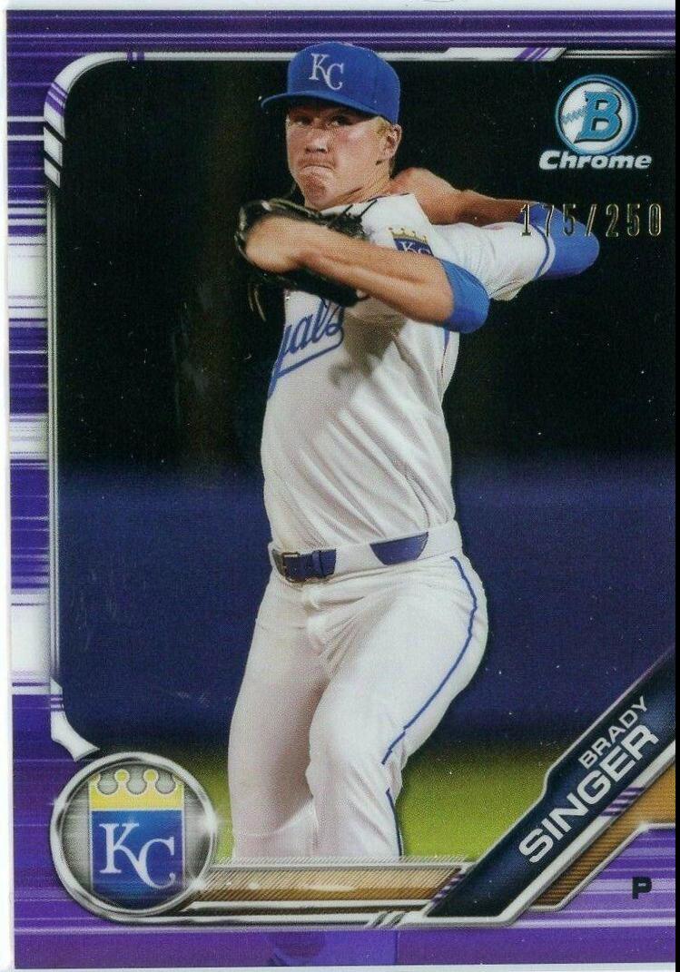 Brady Singer [Purple Refractor] #BCP-110