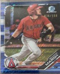 Brandon Marsh [Blue Shimmer Refractor] #BCP-131