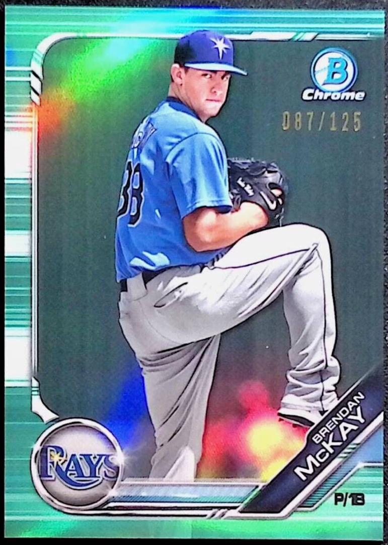 Brendan McKay [Aqua Refractor] #BCP-105