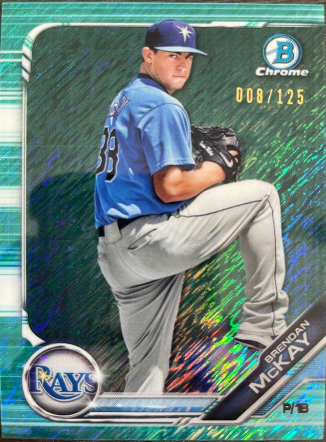 Brendan McKay [Aqua Shimmer Refractor] #BCP-105