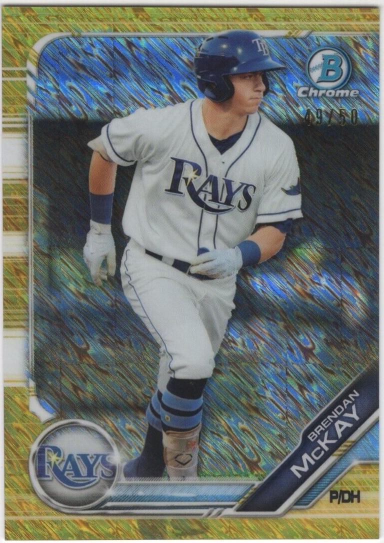 Brendan McKay [Gold Shimmer Refractor] #BCP-239
