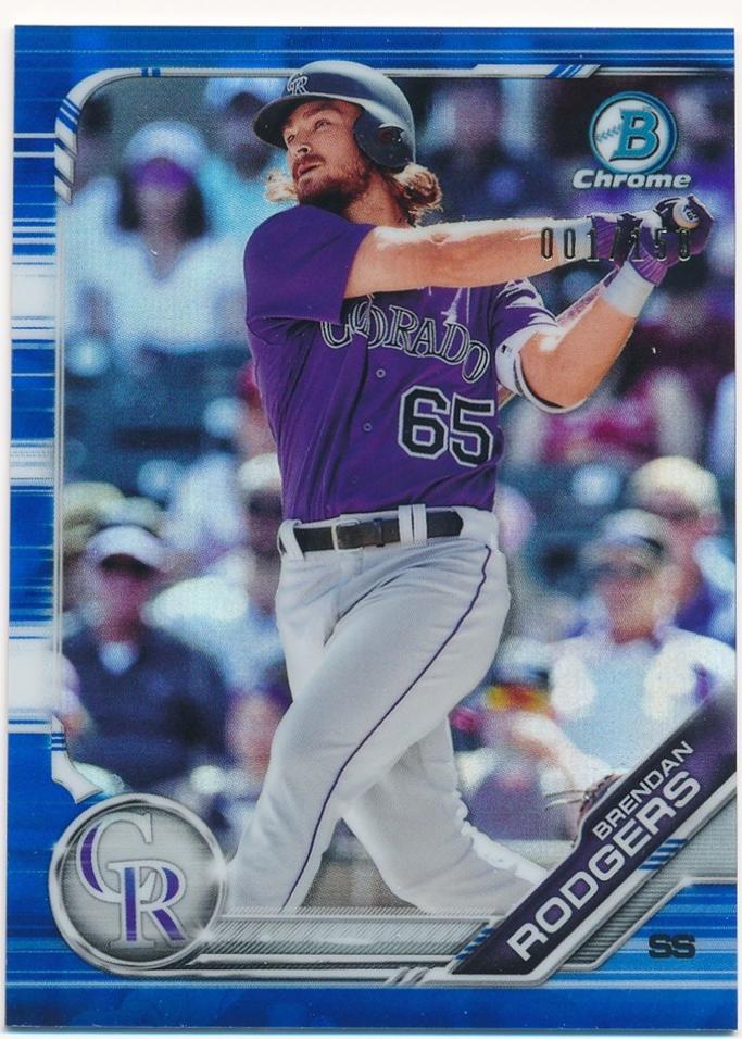 Brendan Rodgers [Blue Refractor] #BCP-143