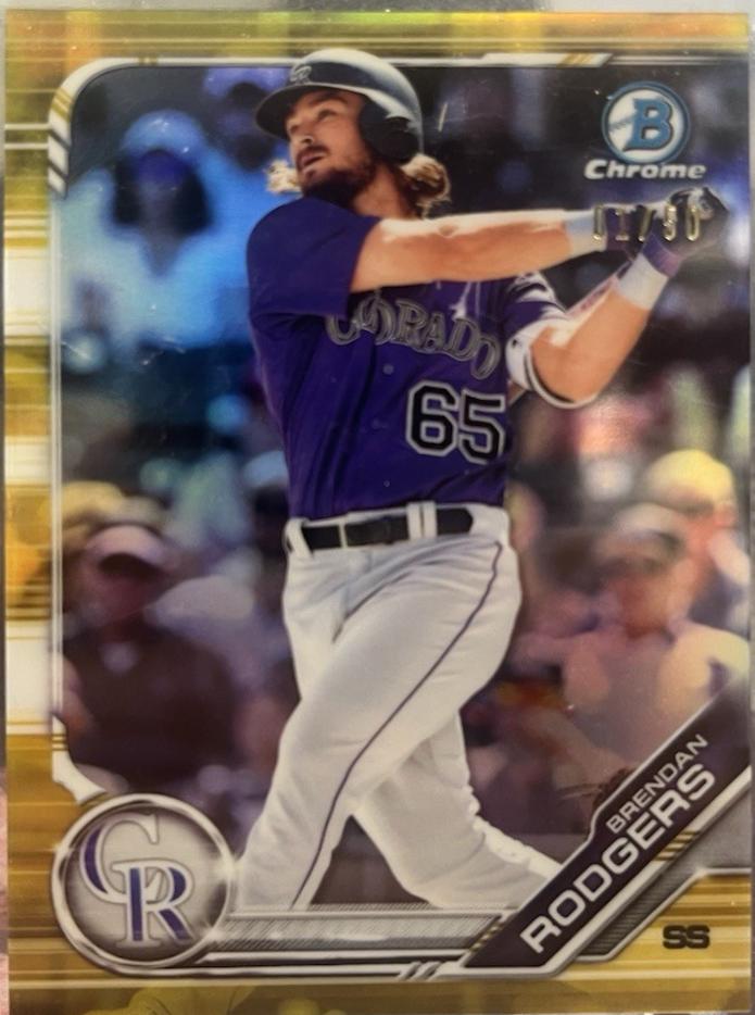 Brendan Rodgers [Gold Refractor] #BCP-143