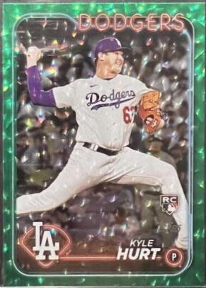Kyle Hurt [Green Crackle Foil] #583