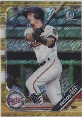 Brent Rooker [Gold Shimmer Refractor] #BCP-45