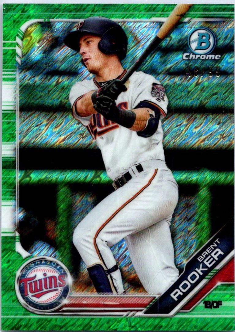 Brent Rooker [Green Shimmer Refractor] #BCP-45