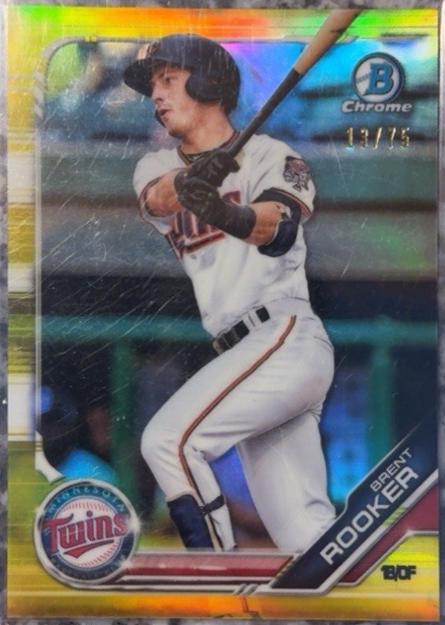 Brent Rooker [Yellow Refractor] #BCP-45
