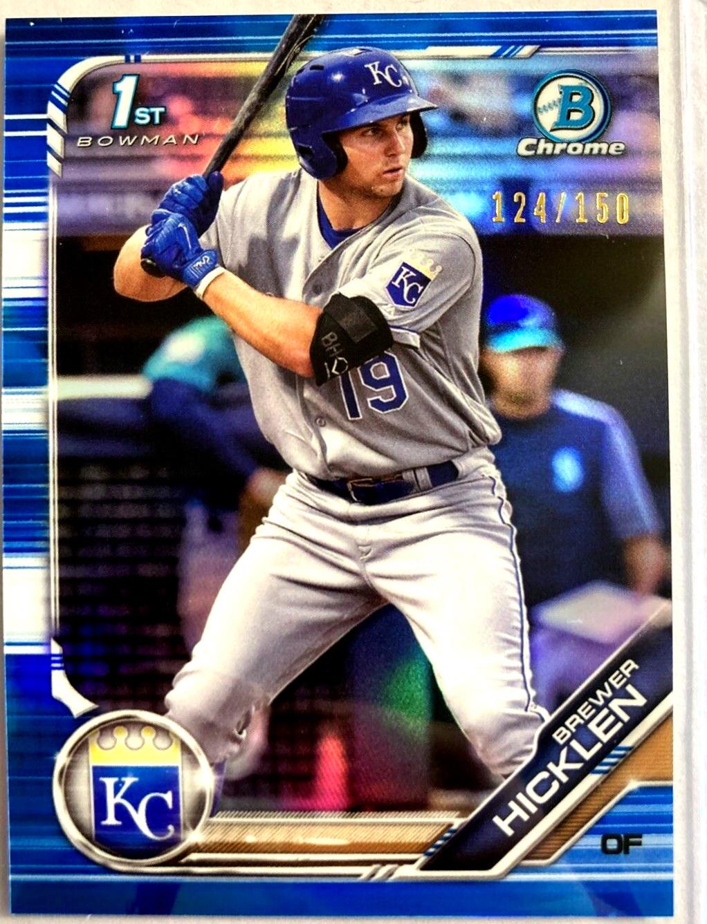 Brewer Hicklen [Blue Refractor] #BCP-72