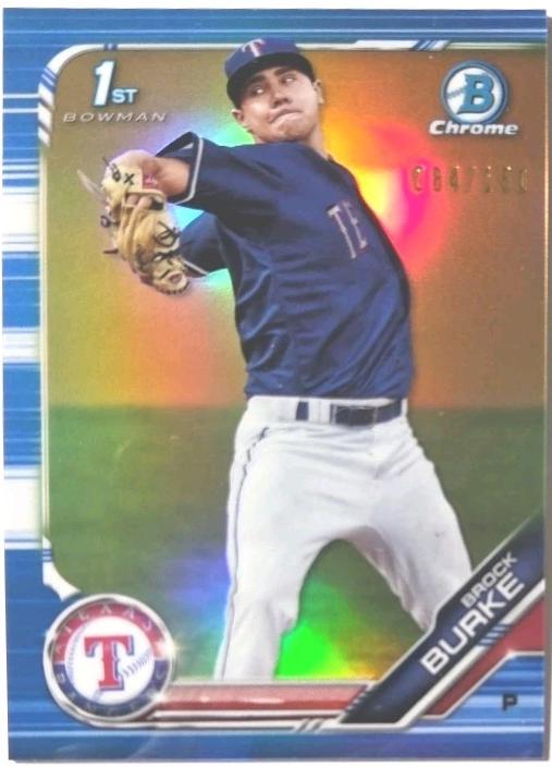Brock Burke [Blue Refractor] #BCP-137