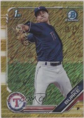 Brock Burke [Gold Shimmer Refractor] #BCP-137