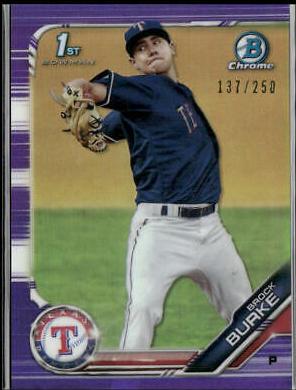 Brock Burke [Purple Refractor] #BCP-137