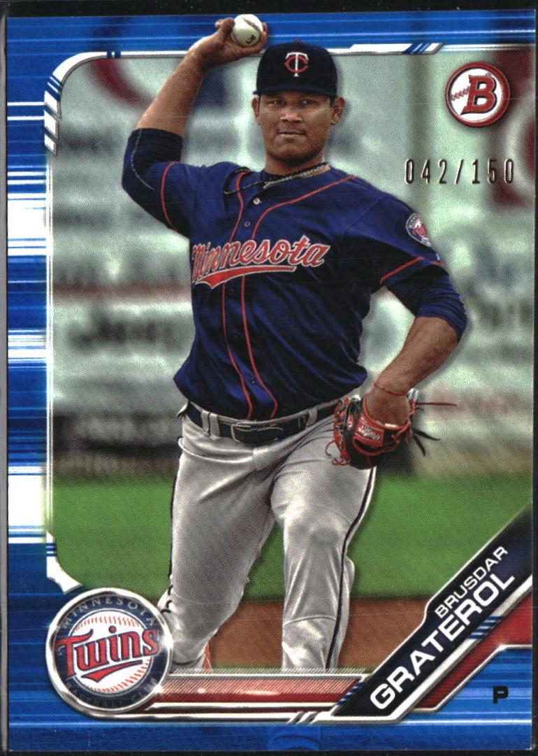 Brusdar Graterol [Blue Shimmer Refractor] #BCP-6