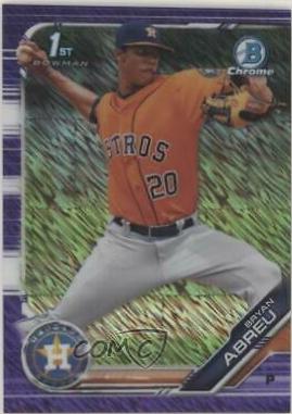 Bryan Abreu [Purple Refractor] #BCP-157