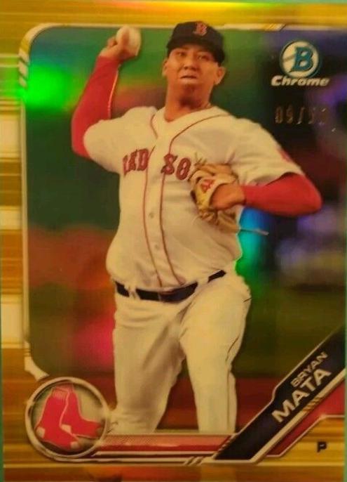 Bryan Mata [Gold Refractor] #BCP-140