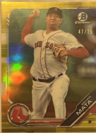 Bryan Mata [Yellow Refractor] #BCP-140