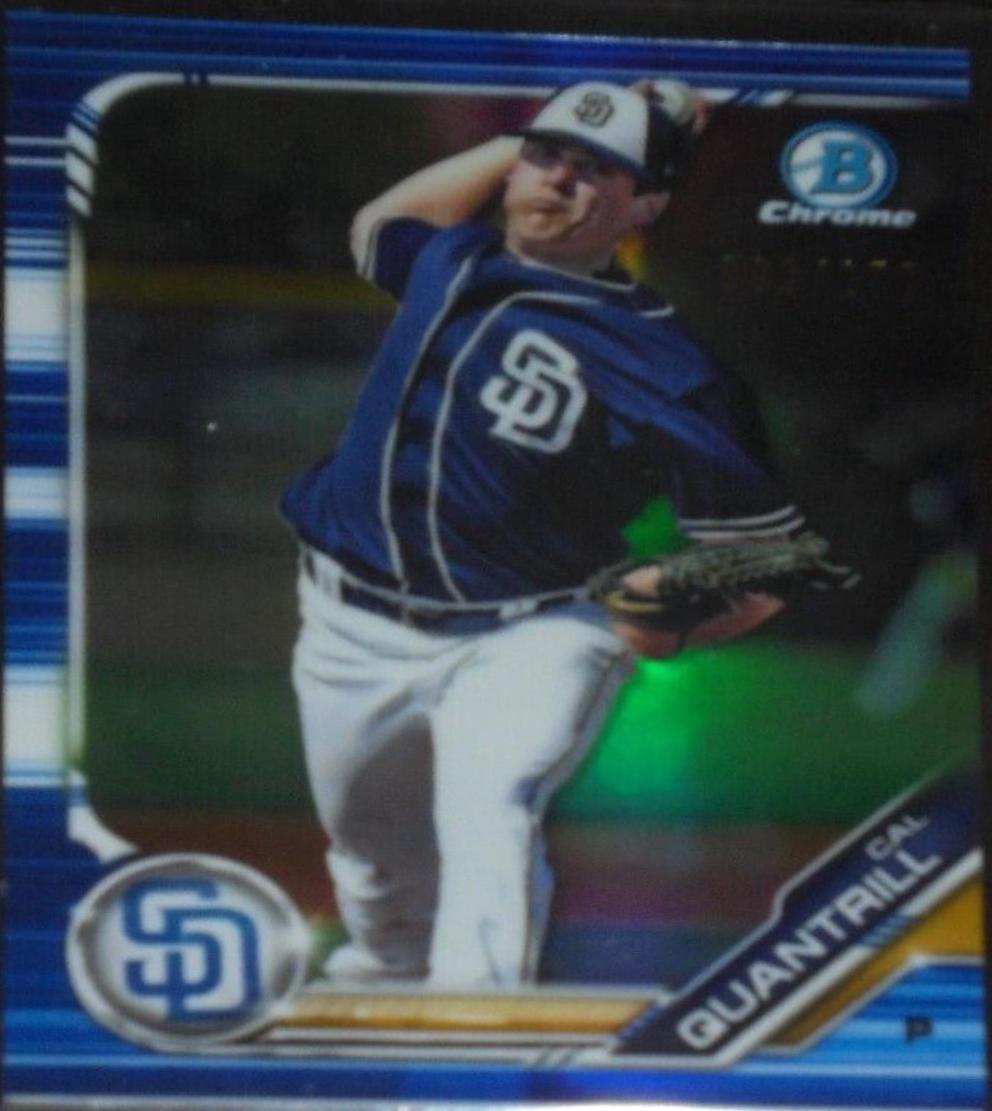 Cal Quantrill [Blue Refractor] #BCP-125
