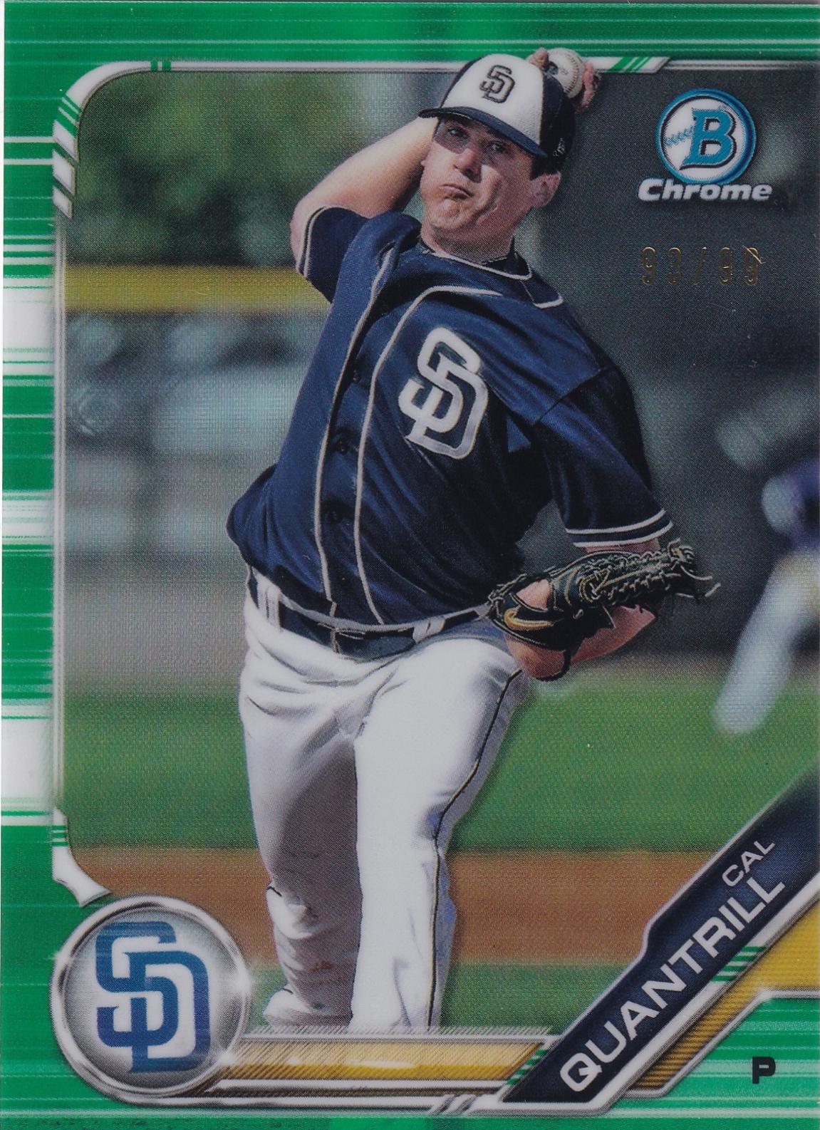 Cal Quantrill [Green Refractor] #BCP-125