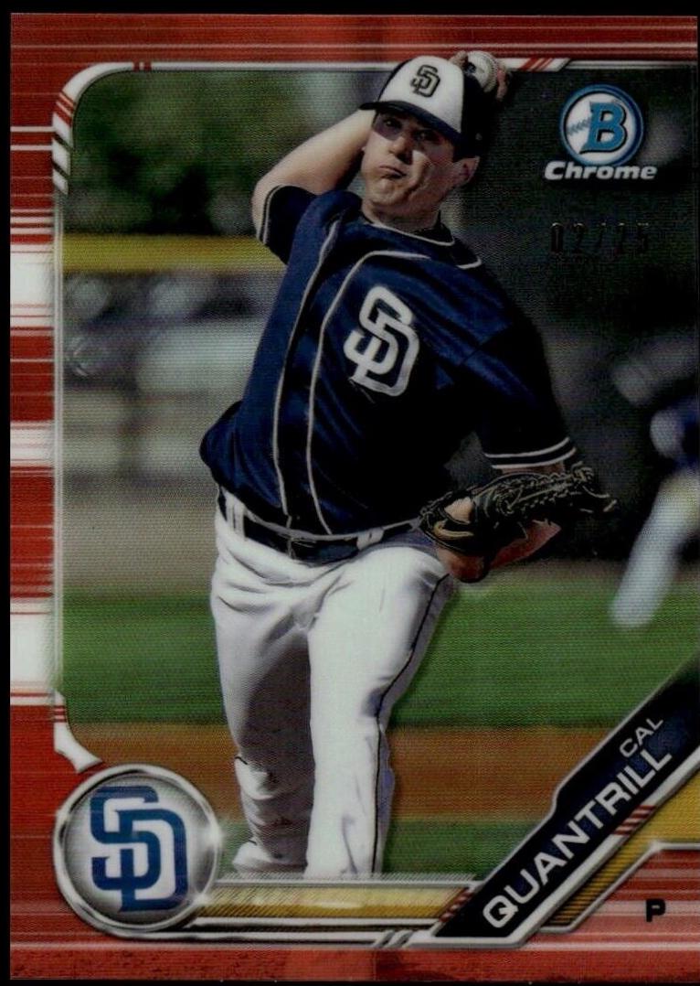 Cal Quantrill [Orange Refractor] #BCP-125