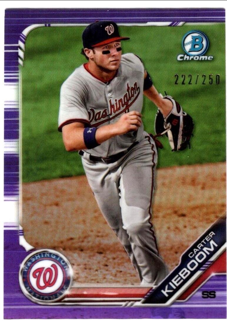 Carter Kieboom [Purple Refractor] #BCP-98