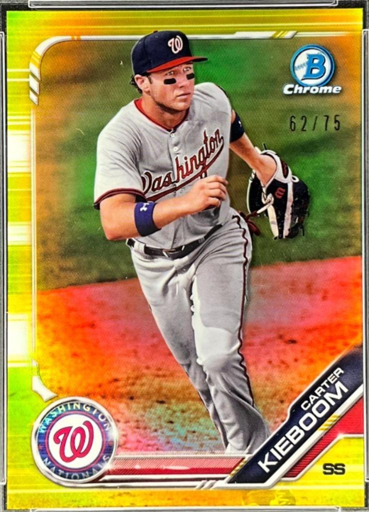 Carter Kieboom [Yellow Refractor] #BCP-98