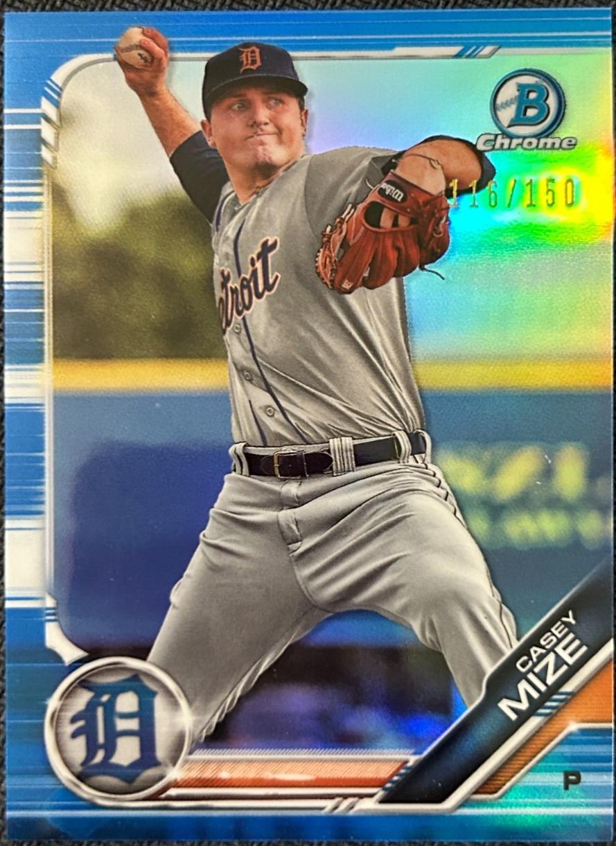 Casey Mize [Blue Refractor] #BCP-49