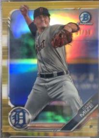 Casey Mize [Gold Refractor] #BCP-49