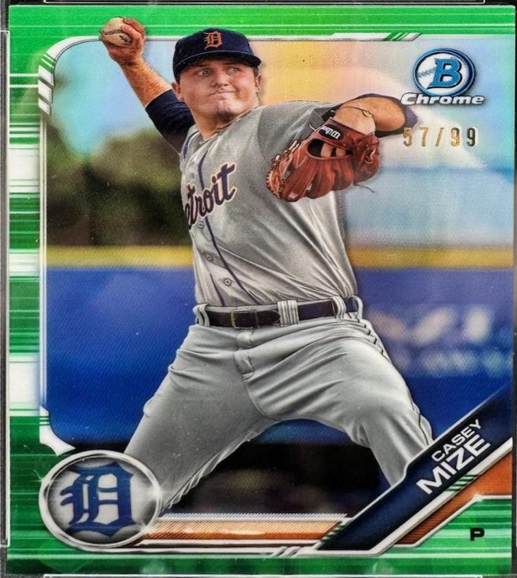 Casey Mize [Green Refractor] #BCP-49
