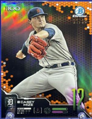 Casey Mize [Orange Refractor] #BCP-240