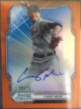 Casey Mize [Orange Refractor] #BCP-49