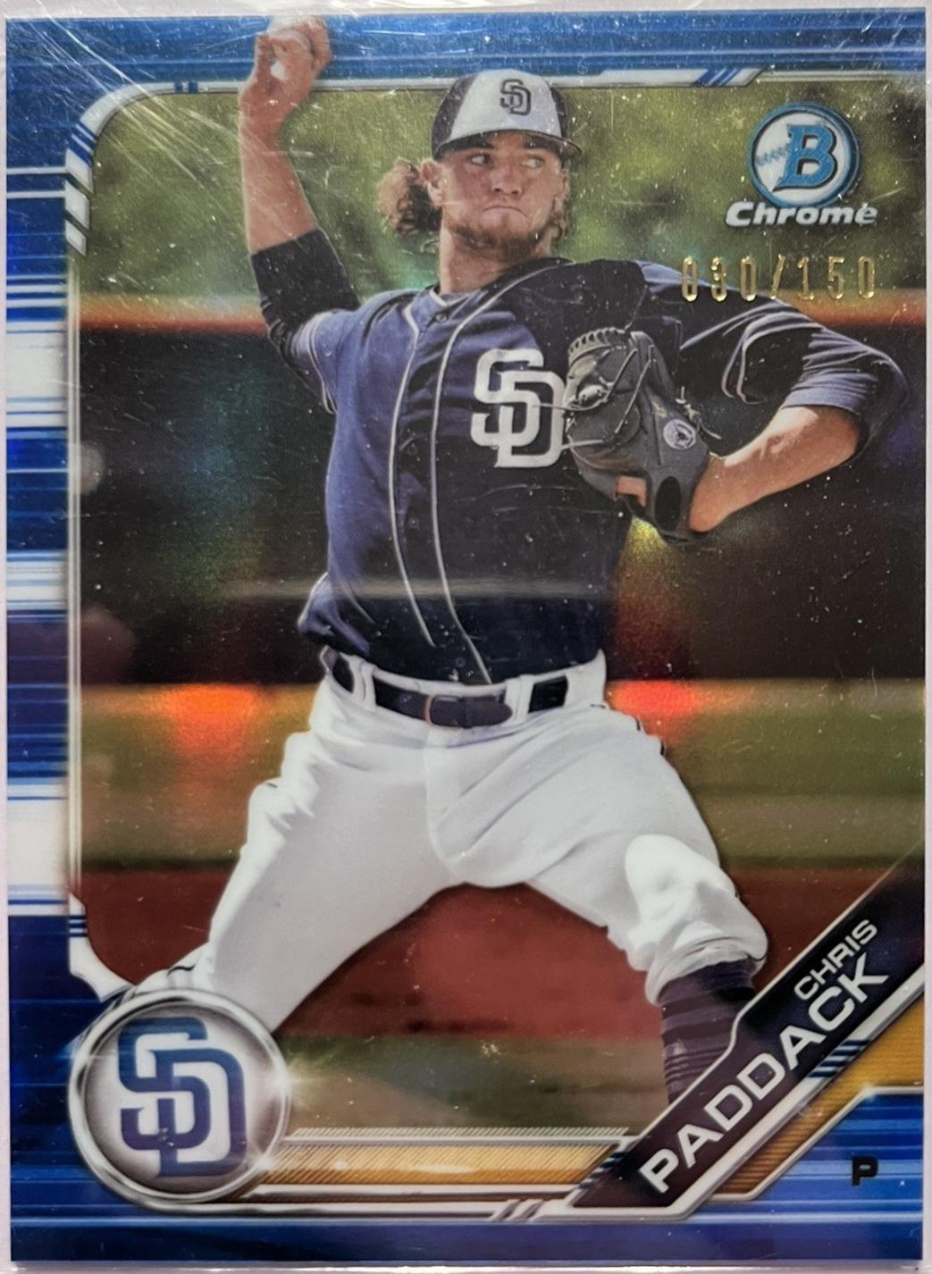Chris Paddack [Blue Refractor] #BCP-55