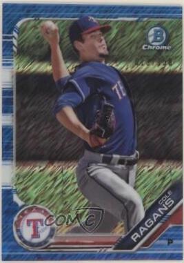 Cole Ragans [Blue Shimmer Refractor] #BCP-122